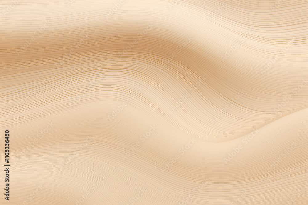 Smooth Flowing Lines in Soft Beige Color Creating an Elegant and Calm Abstract Background for Use in Various Creative Projects and Designs Smooth Flowing Lines in Soft Beige Color Creating an Elegant and Calm Abstract Background for Use in Various Creative Projects and Designs