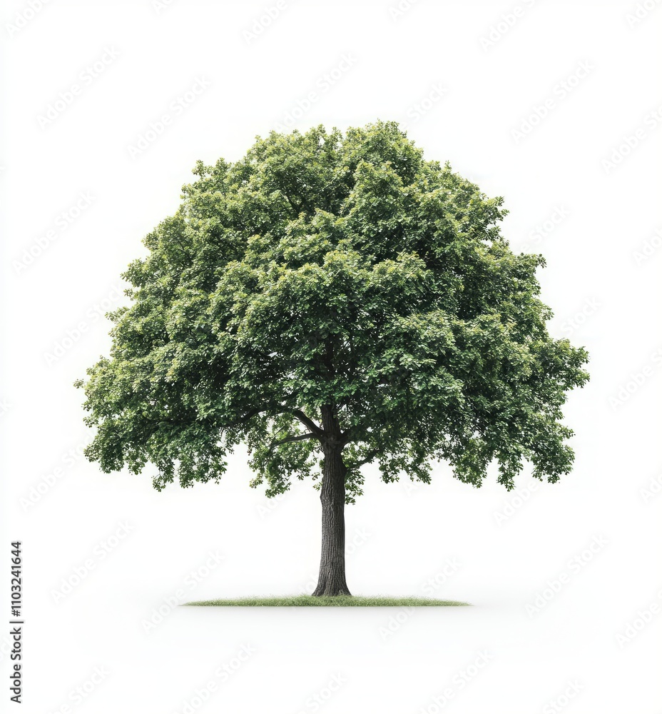 Fototapeta premium Majestic Green Tree in Nature