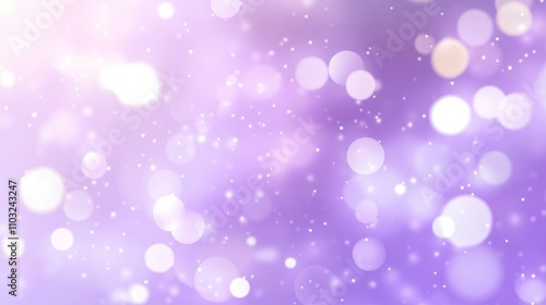 Delicate Purple Bokeh Background Design