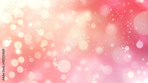 Delicate Pink Bokeh Background