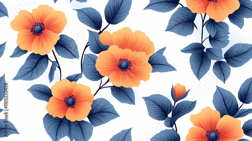 pattern with flowers