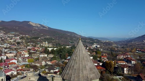 Svetitskhoveli Cathedral in the historic town of Mtskheta, Georgia
