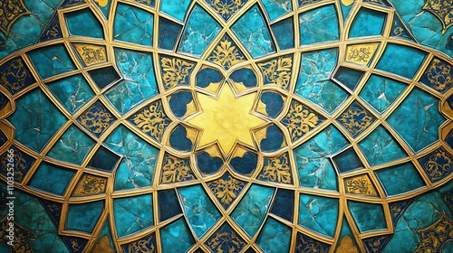 Intricate Islamic Art Patterns and Lanterns for Ramadan-Themed Decor