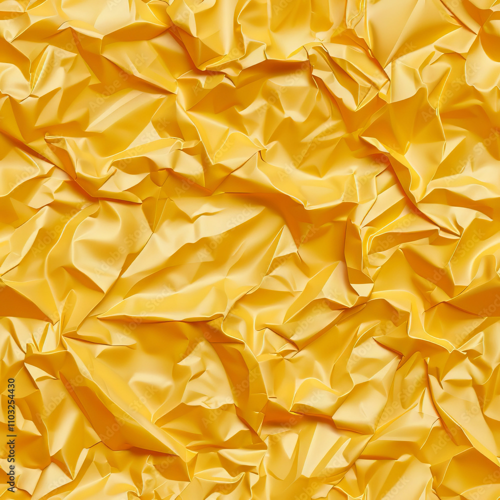 Crumpled Shiny 3D Metallic Background Crumpled Shiny 3D Metallic Background