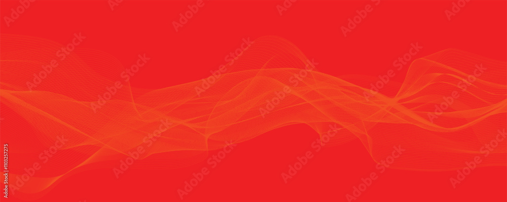 abstract background with orange smoke wave abstract background with orange smoke wave