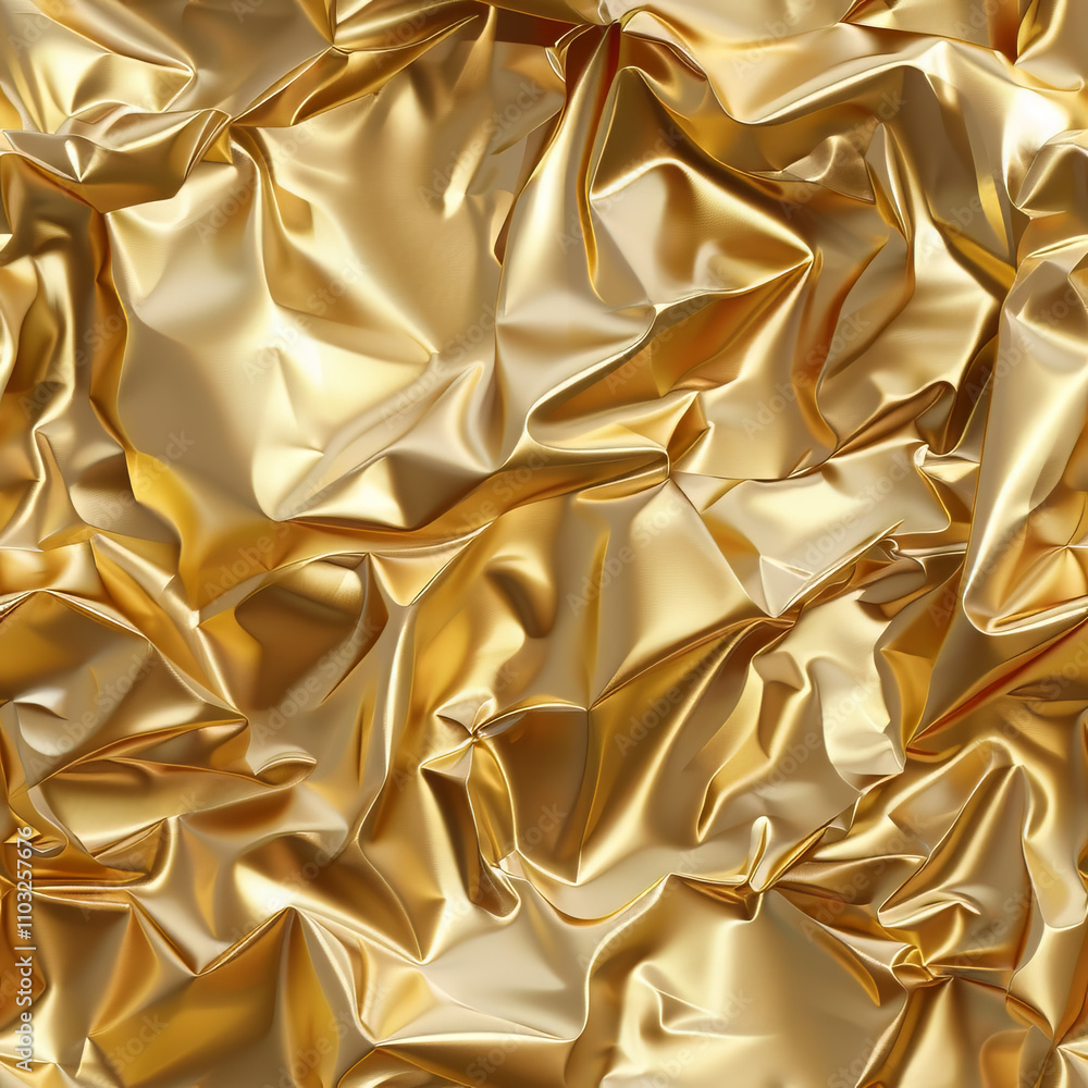 realistic crumpled plastic pattern in gold --tile --v 6 Job ID: be434c01-fb4f-4f14-905c-b8c2284c67cd realistic crumpled plastic pattern in gold --tile --v 6 Job ID: be434c01-fb4f-4f14-905c-b8c2284c67cd