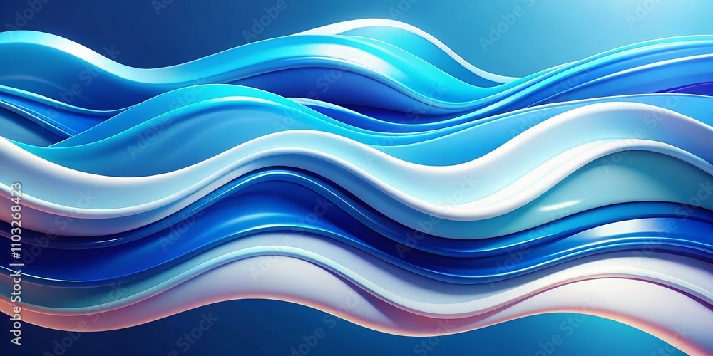 Abstract Blue and White Fluid Shape Background Design for Creative Banner Template, Capturing the Essence of Colorful Fluidity and Dynamic Motion in Landscape Photography Abstract Blue and White Fluid Shape Background Design for Creative Banner Template, Capturing the Essence of Colorful Fluidity and Dynamic Motion in Landscape Photography