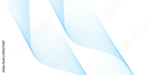 Abstract technology wave lines, frequency sound, data science, business wave line background. Abstract wavy element for design on transparent background isolated
