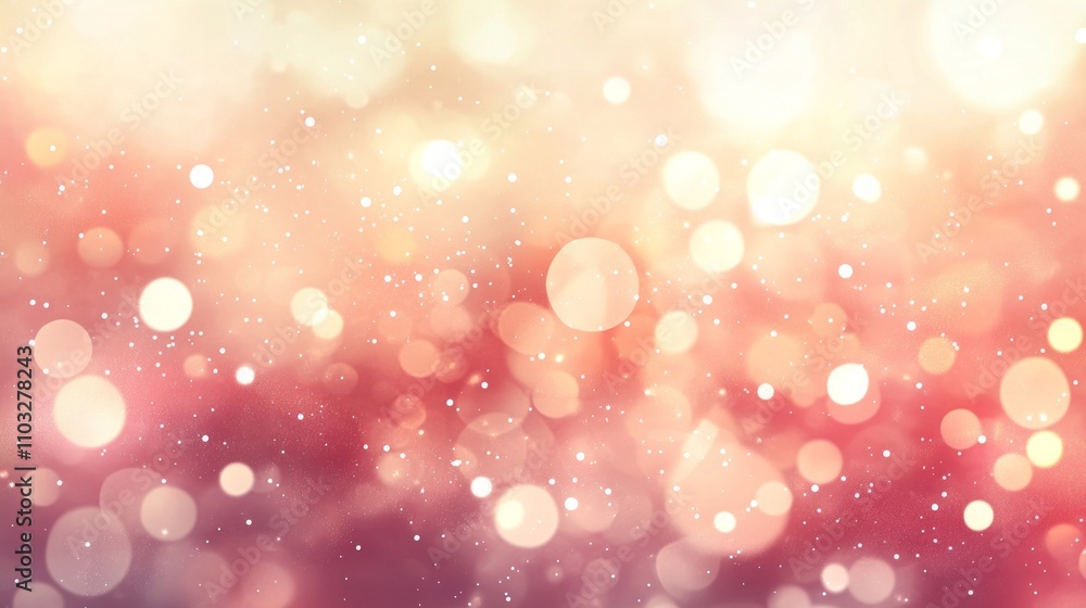 Obraz premium Beautiful Bokeh Background with Soft Pastel Colors