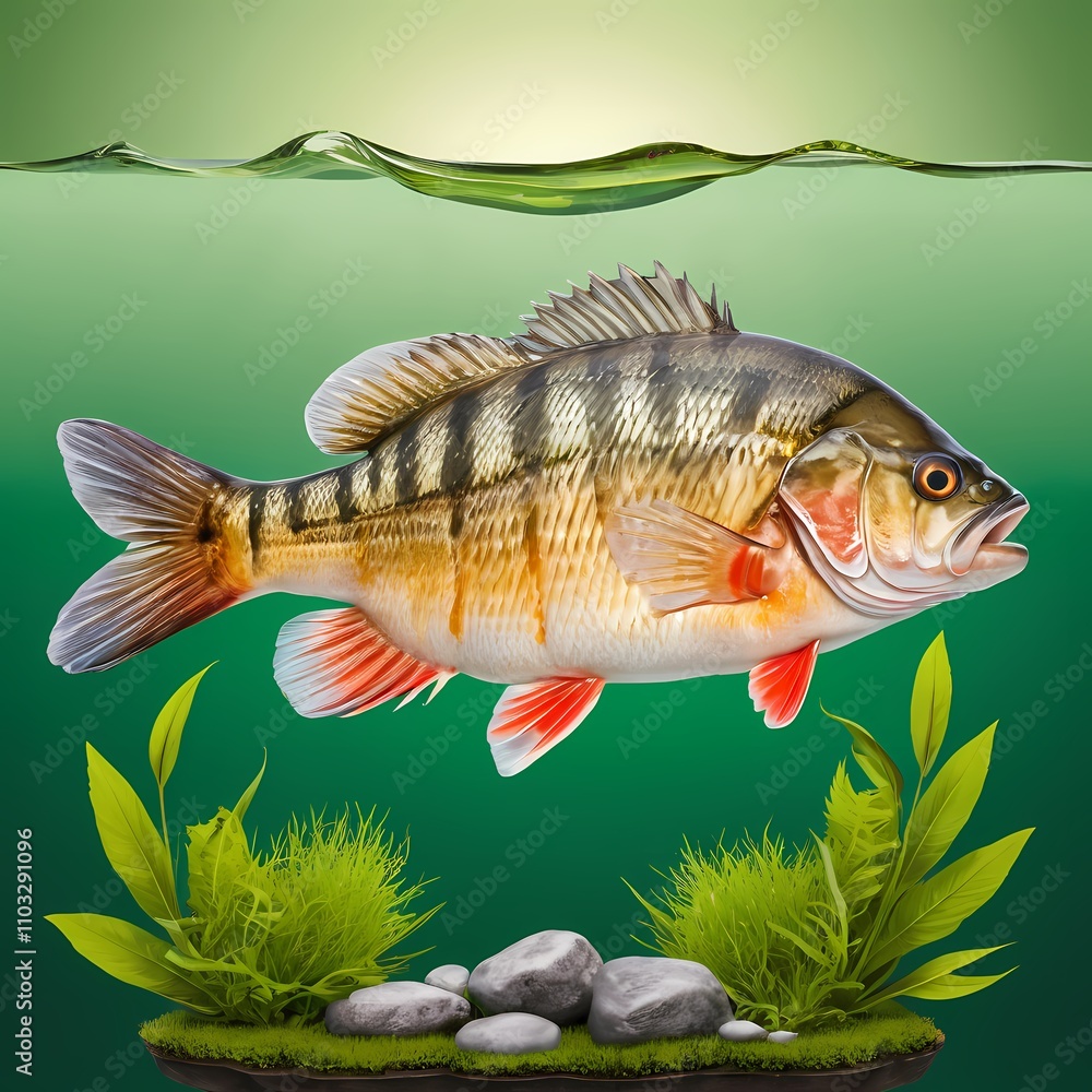 Fototapeta premium fish in water