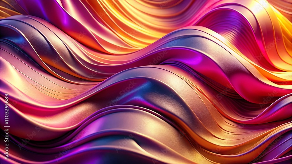 Abstract Textured Background with Smooth Gradient Transition of Pink, Purple, Orange, and Yellow Curves and Lines for Creative Design Projects and Digital Art Abstract Textured Background with Smooth Gradient Transition of Pink, Purple, Orange, and Yellow Curves and Lines for Creative Design Projects and Digital Art