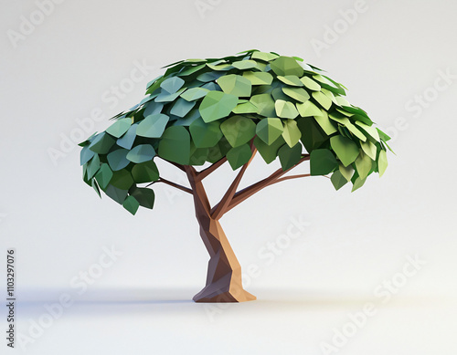 Low Poly Tree photo