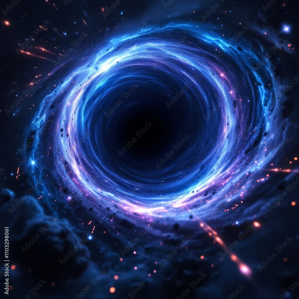 Gravity's extreme pull swallowing everything. Gravity's extreme pull swallowing everything.
