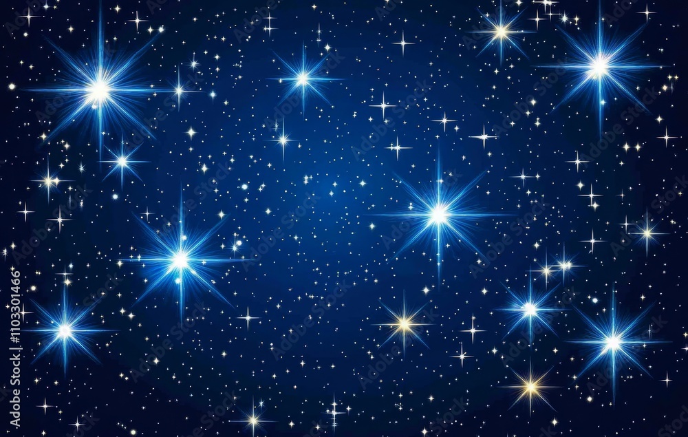 Obraz premium sky with stars