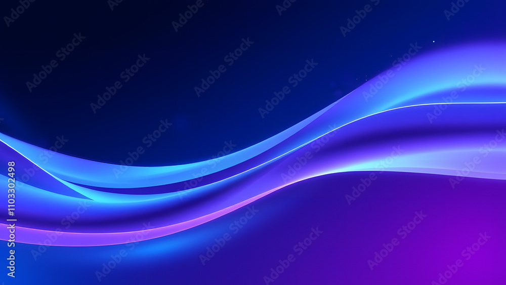 A modern abstract background with smooth, flowing wave patterns, featuring a gradient that transitions seamlessly from deep blue to vibrant purple A modern abstract background with smooth, flowing wave patterns, featuring a gradient that transitions seamlessly from deep blue to vibrant purple