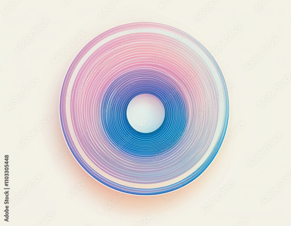 Pastel Circle Design Pastel Circle Design
