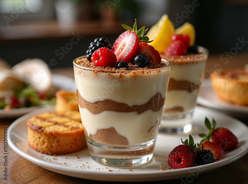 Panna Cotta Tiramisu Parfait