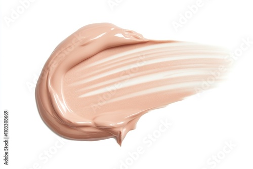 Minimalistic Light Pink Concealer Swatch for Beauty and Makeup Design photo