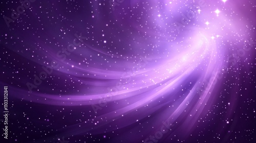 Purple Cosmic Abstract Background