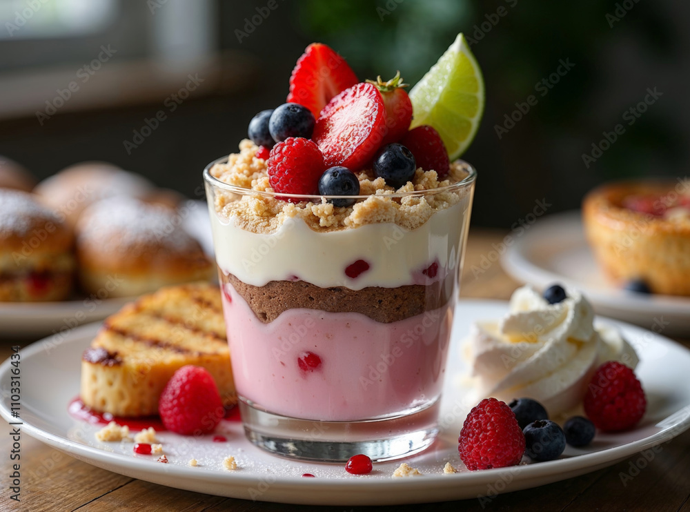 Pavlova Eton Mess Panna Cotta Pavlova Eton Mess Panna Cotta