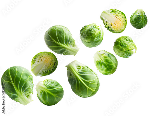 Obraz na płótnie sprouts isolated on transparent background w salonie