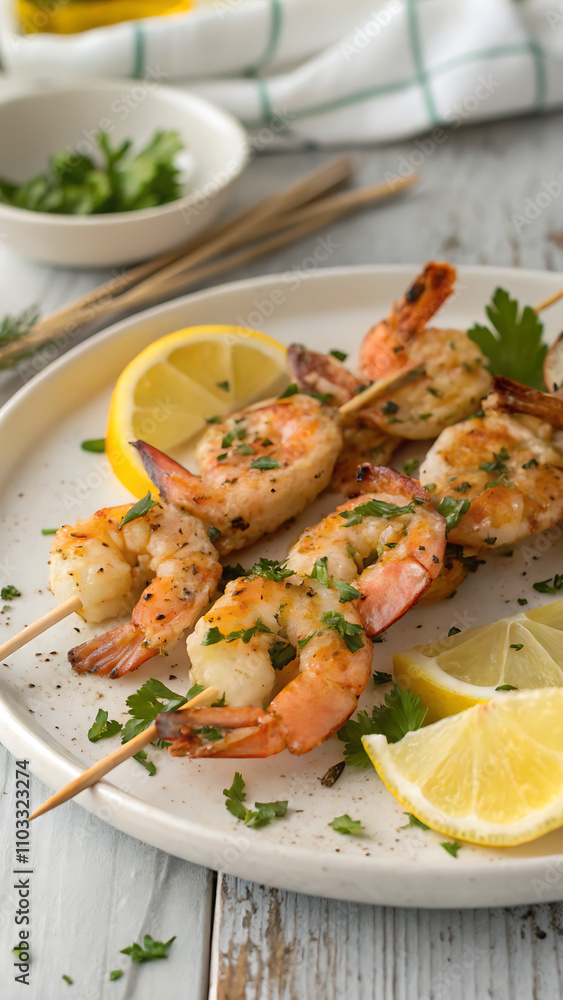 grilled shrimp with lemon and parsley grilled shrimp with lemon and parsley