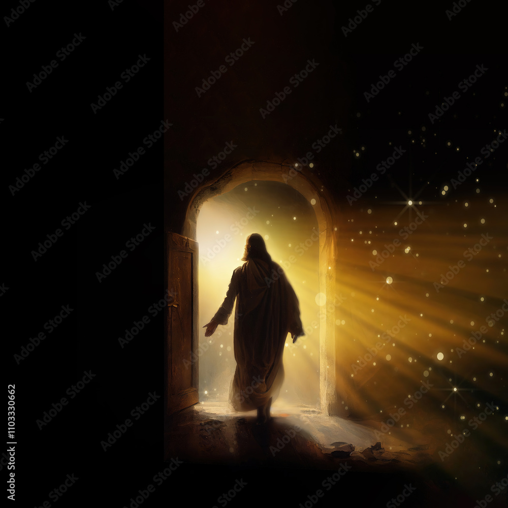 Jesus Emerging from the Light Jesus Emerging from the Light