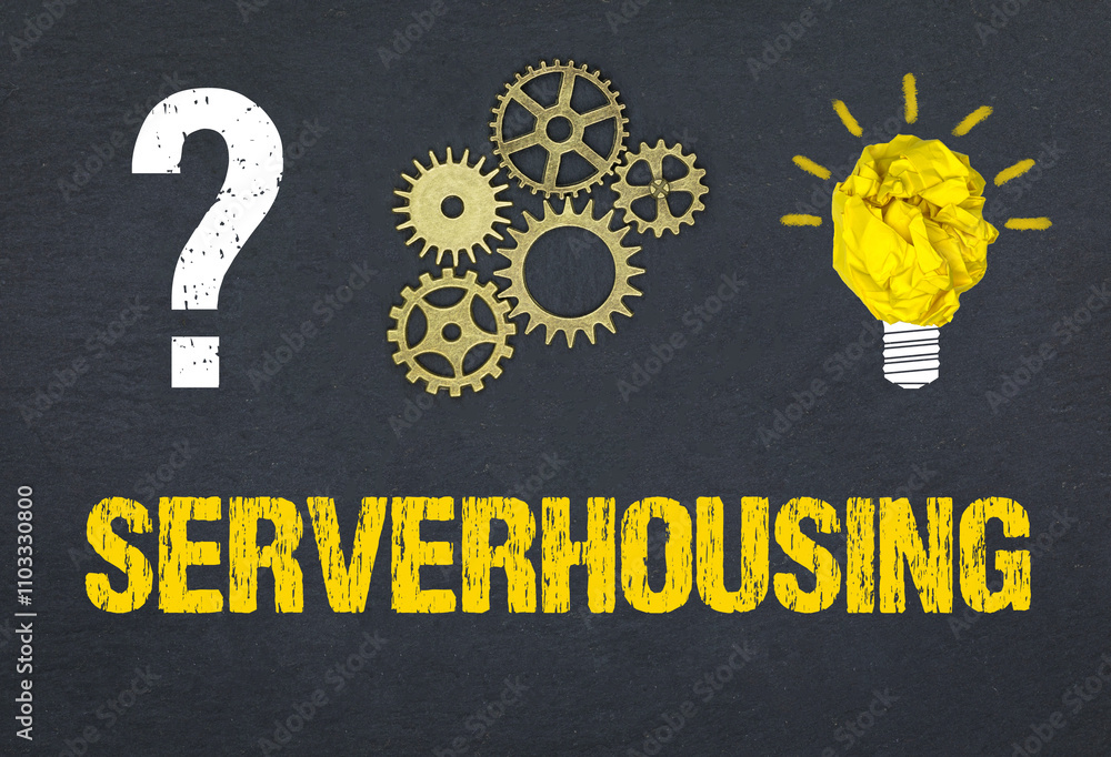 Obraz premium Serverhousing