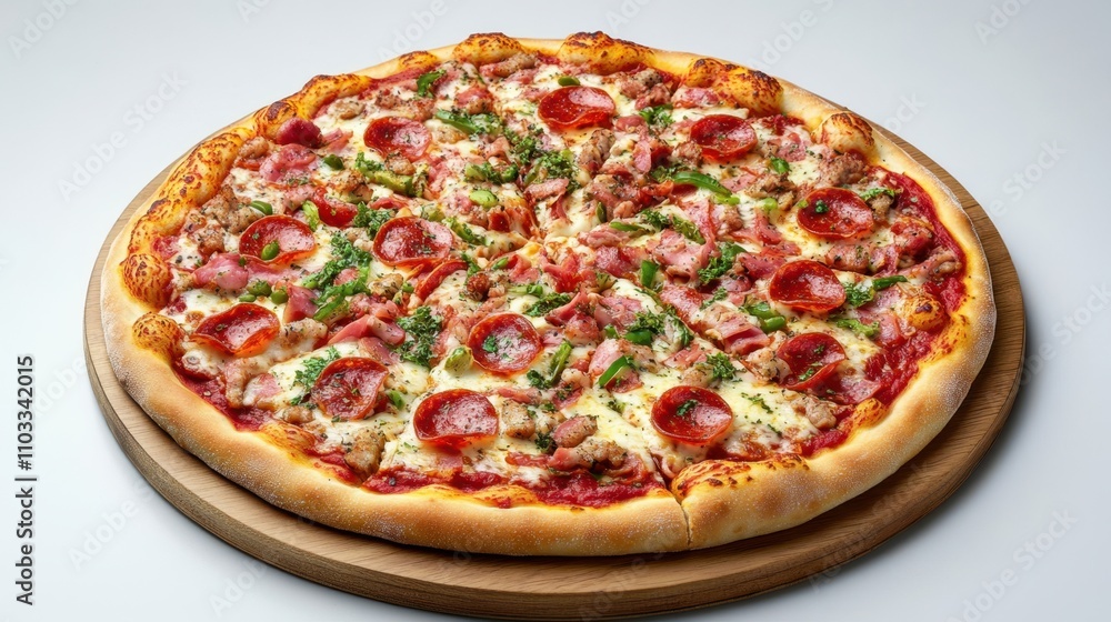 The Delicious Pepperoni Pizza The Delicious Pepperoni Pizza