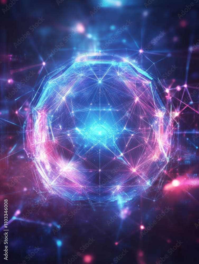 Polygonal blockchain futuristic hud banner. Crypto technology data link, cryptography, secure business network, cryptocurrency concept on peer to peer technology background with title Blockchain. Polygonal blockchain futuristic hud banner. Crypto technology data link, cryptography, secure business network, cryptocurrency concept on peer to peer technology background with title Blockchain.