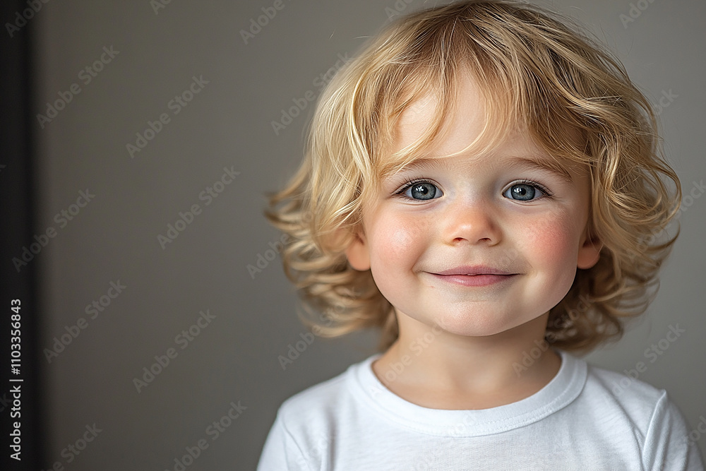 portrait of an white little boy with a smile portrait of an white little boy with a smile
