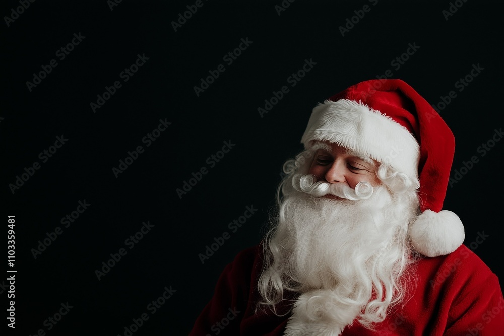 anta Claus greeting card template and copy space. Background with Saint Nicholas. Merry Christmas and Happy New Year anta Claus greeting card template and copy space. Background with Saint Nicholas. Merry Christmas and Happy New Year