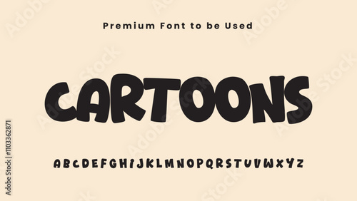 Fun and Playful Cartoon Fonts: Perfect for Creative Designs