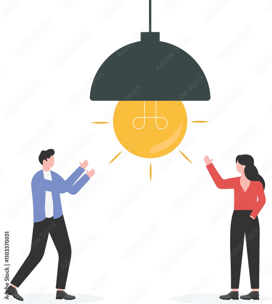 Businessman installs light bulb inside brain
Businessman installs light bulb inside brain