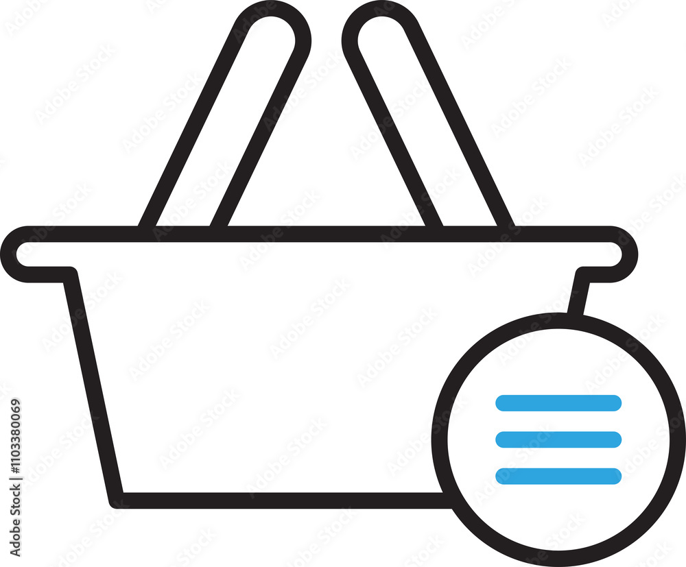 Shopping Basket and Menu Icon
Shopping Basket and Menu Icon