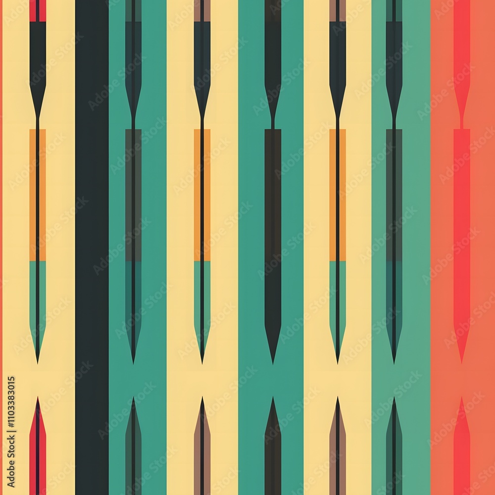 Creative design of colorful writing instruments studio digital artwork modern environment abstract viewpoint art and design concept Creative design of colorful writing instruments studio digital artwork modern environment abstract viewpoint art and design concept