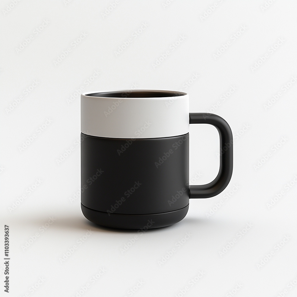 A product image of a coffee mug with a white background, The mug is plain and white solid background made with generative AI
A product image of a coffee mug with a white background, The mug is plain and white solid background made with generative AI