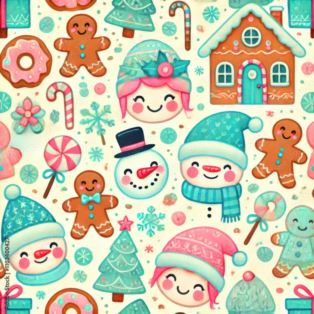 Festive Christmas Pattern
Festive Christmas Pattern