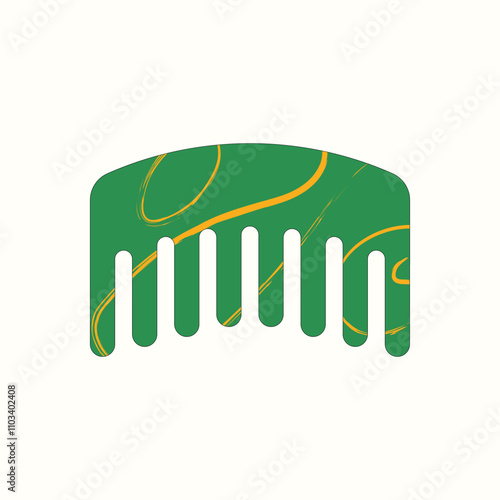Set cosmetics hair care routine. Beauty care for curly girl method. Hair care bottle styling, cleansing, treatment for kinky hair. Doodle style. Vector illustration isolated on background