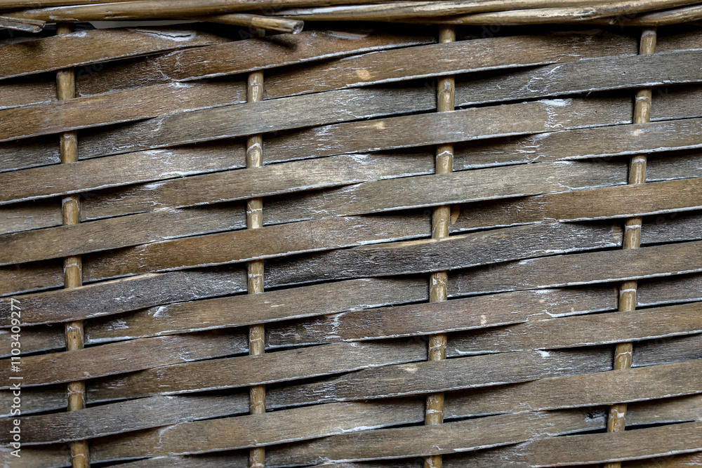 Old wicker basket texture background Old wicker basket texture background