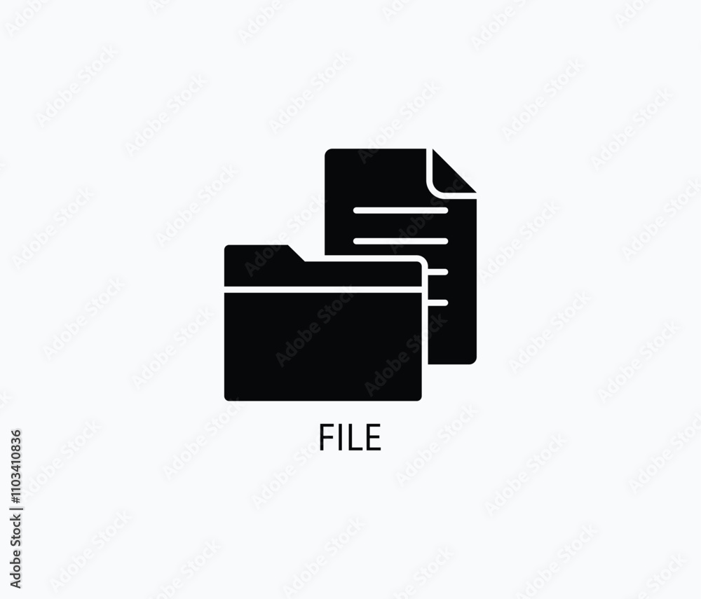 File Vector, Icon Or Logo Sign Symbol Illustration File Vector, Icon Or Logo Sign Symbol Illustration