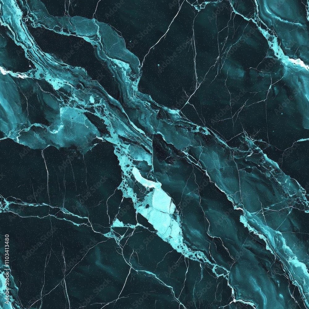 Dark green marble texture background, natural tile stone floor with ...