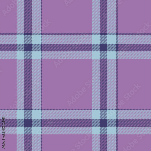 Industrial fabric texture seamless, turkish pattern tartan vector. Cultural plaid textile background check in purple and light colors.