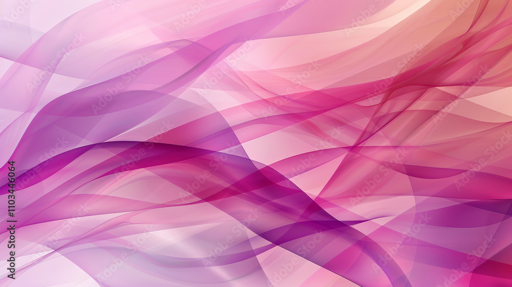 Abstract Pink Art with Playful and Dynamic Shapes Abstract Pink Art with Playful and Dynamic Shapes