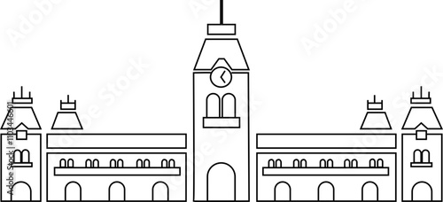 Chennai central railway station icon