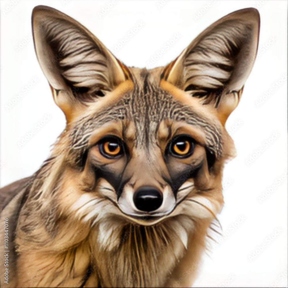 close up of a fox close up of a fox