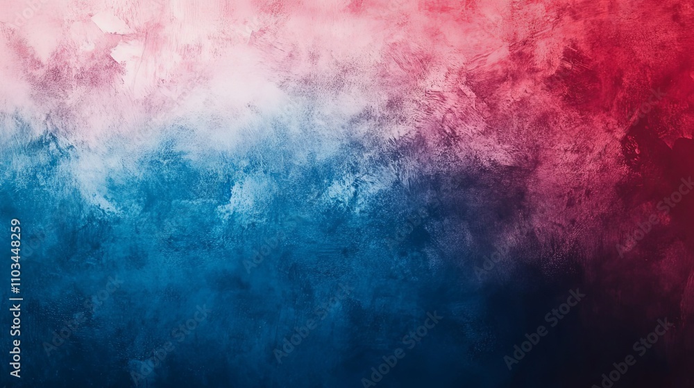 Obraz premium Abstract Blue and Red Gradient Texture Background - Artistic Design
