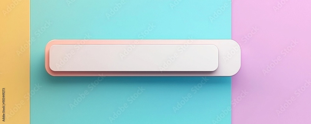 A minimalist design featuring a sleek, white object set against a pastel background of yellow, turquoise, and pink, highlighting simplicity and modern aesthetics. A minimalist design featuring a sleek, white object set against a pastel background of yellow, turquoise, and pink, highlighting simplicity and modern aesthetics.