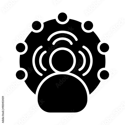 Spatial Audio glyph icon