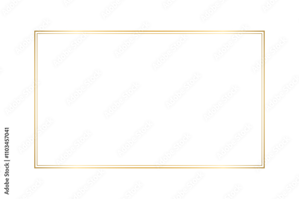 PNG Gold rectangle frame design. Golden line border isolated on transparent background. Luxury decoration border. Blank template, mockup for invitation, postcard, card, PNG, cut out design elements PNG Gold rectangle frame design. Golden line border isolated on transparent background. Luxury decoration border. Blank template, mockup for invitation, postcard, card, PNG, cut out design elements